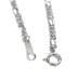 画像5: Figaro Silver Chain Bracelet