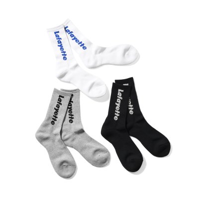 画像1: Lafayette LOGO CREW SOCKS