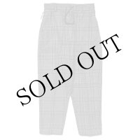 Flannel Baker Pants Gray