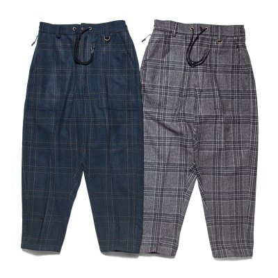 画像6: Flannel Baker Pants Gray