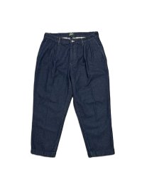 2Tuck Denim Trouser Dark Indigo
