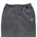 画像2: Pigment Dyed Plain Sweat Pants Chacoal (2)