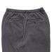 画像5: Pigment Dyed Plain Sweat Pants Chacoal (5)