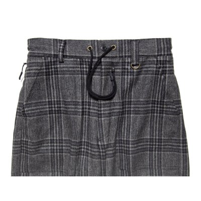 画像2: Flannel Baker Pants Gray