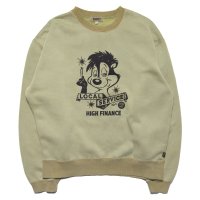 LOCAL SERVICE PIGMENT DYE SWEAT ft. GRINDLODGE Sand