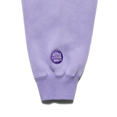 画像4: LOCAL SERVICE PIGMENT DYE SWEAT ft. GRINDLODGE Light Purple