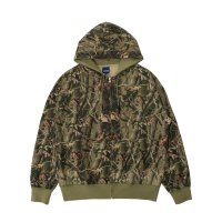 Camouflage Heavy Weight Zip Hoodie Real Tree Camo