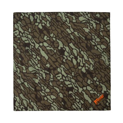 画像1: Camouflage Bandana Wood Camo