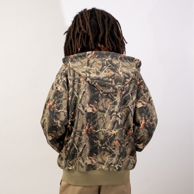 画像7: Camouflage Heavy Weight Zip Hoodie Real Tree Camo