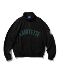 Arch Logo Halfzip Sweatshirt Black