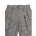 画像2: 2TUCK STRIPE WOOL TROUSER Gray (2)