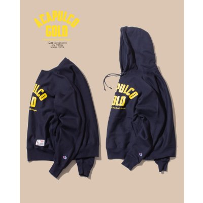 画像4: Arch Logo Hooded Swearshirt Navy