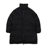 750FP Vertical Long Down Jacket Black