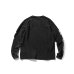 画像5: Sleeve Logo Washed L/S Tee Black (5)