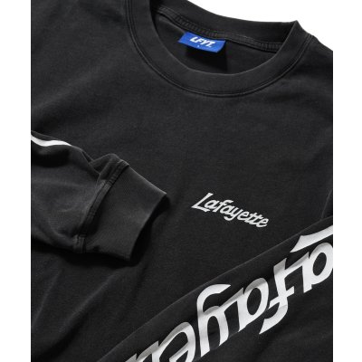 画像2: Sleeve Logo Washed L/S Tee Black