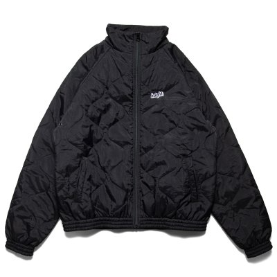 画像1: Quilting Track Jacket Black