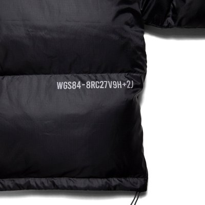 画像7: Stand Collar Padded Jacket Black