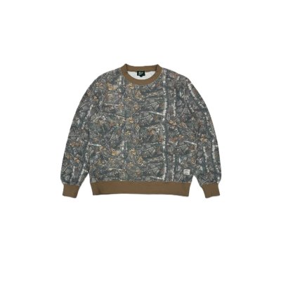 画像1: Thermal Crew Neck Realtree Camo