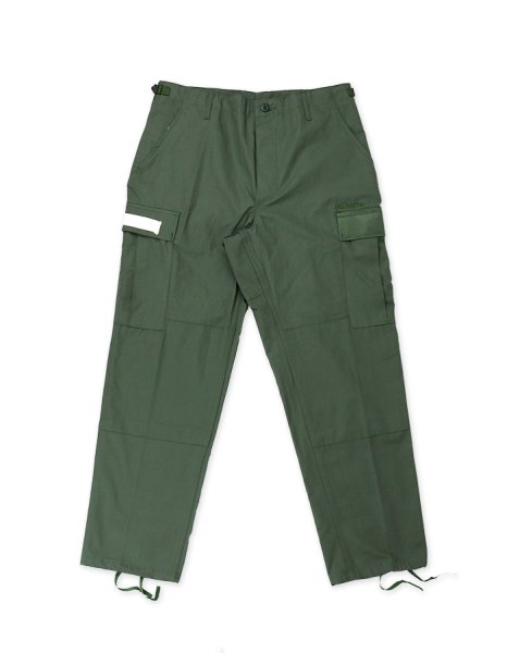 画像1: Based Custom Asymmetrical BDU Pants OLIVE (1)