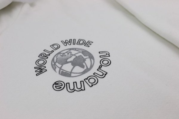 画像2: World Wide Hoodie WHITE (2)