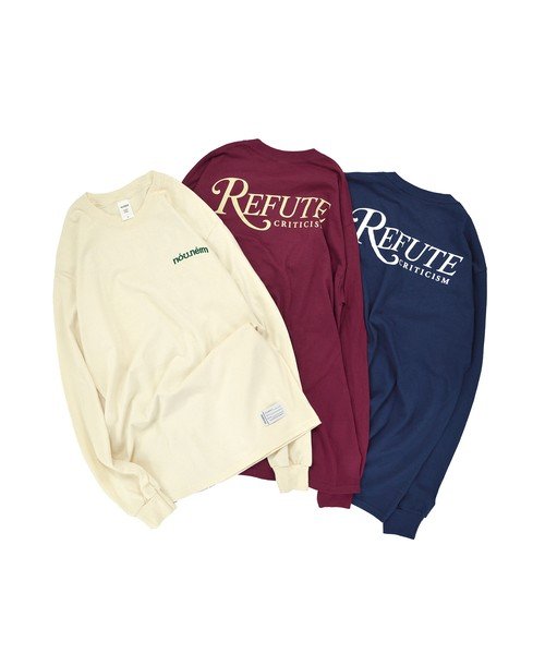画像5: Refute L/S Tee NATURAL (5)