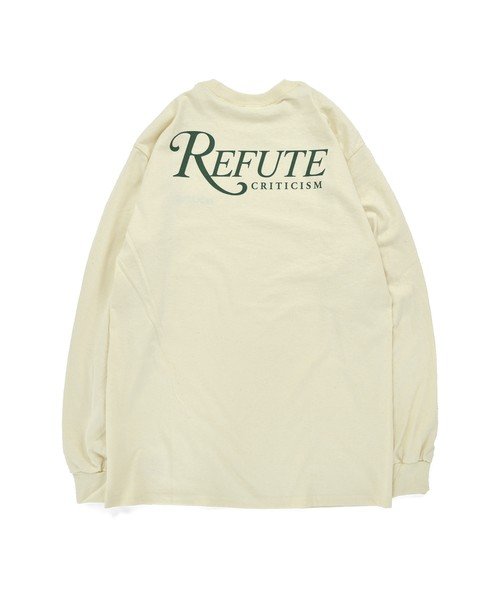画像2: Refute L/S Tee NATURAL (2)