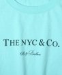 画像3: Print Tee "THENYC&Co" Aqua (3)