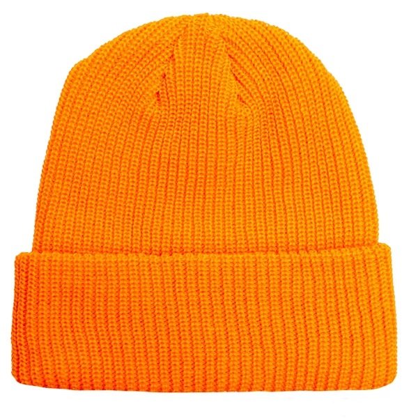 画像1: Beanie Safty Orange (1)