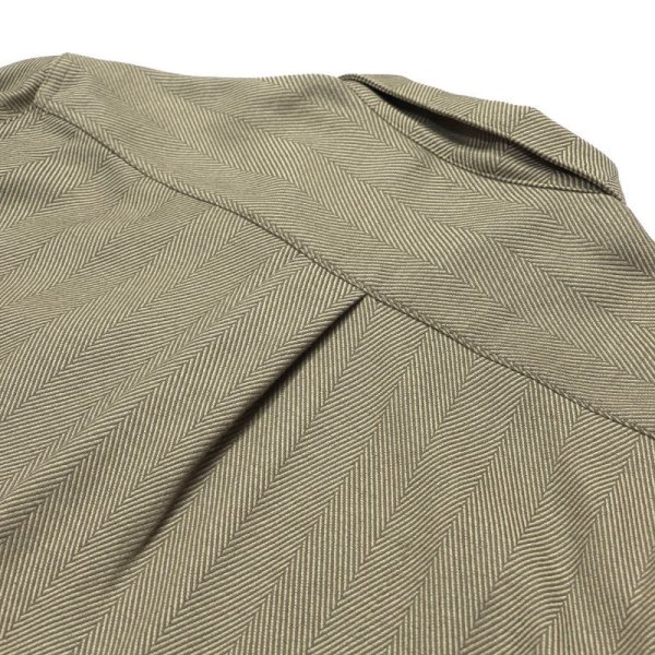 画像6: Big Herringbone OC Wide Shirt  "LAX" Brown (6)