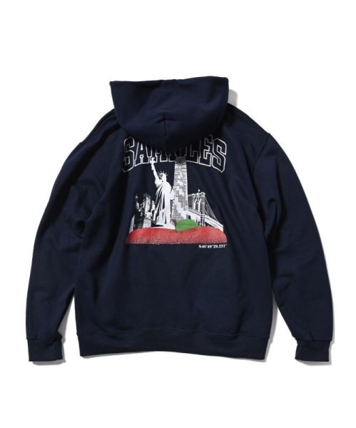 画像4: Big Apple Hoodie Navy (4)