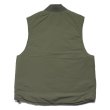 画像7: Nylon Padded Vest Olive (7)