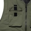 画像3: Nylon Padded Vest Olive (3)