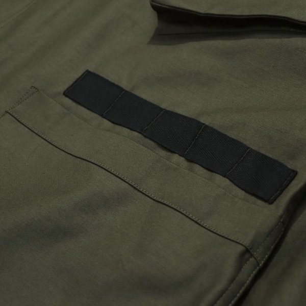 画像4: Back Satin Protective Custom Jacket  "BANDIT" Olive (4)
