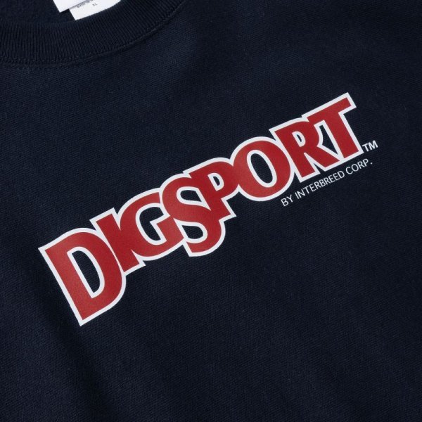 画像3: DIGSPORT Heavy Weight Crew Navy (3)
