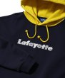 画像2: Lafayette Logo 2Tone Hoodie Navy (2)
