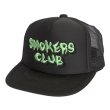 画像1: x HIROTTON / Smokers Club Mesh Cap Black (1)