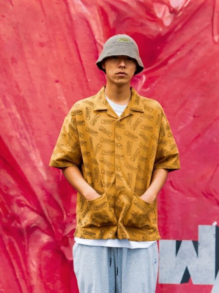 画像9: x HIROTTON / Rolling Paper Shirt Sand (9)