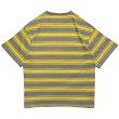 画像5: Border Tee Gray x Yellow (5)