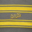 画像3: Border Tee Gray x Yellow (3)