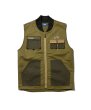 画像1: Tonal Multi Pocket Vest Brown (1)