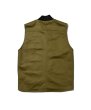 画像4: Tonal Multi Pocket Vest Brown (4)