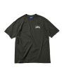 画像1: Pigment Dyed INFAMOUS Logo Tee Black (1)