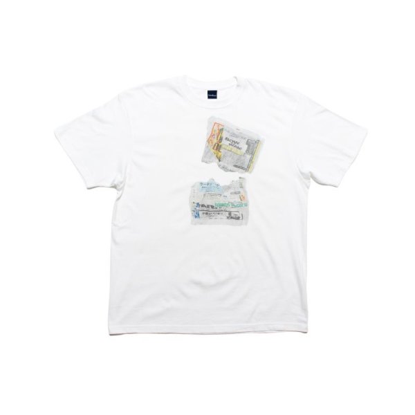 画像1: x RAP TEES / Old Flyer Tee White (1)