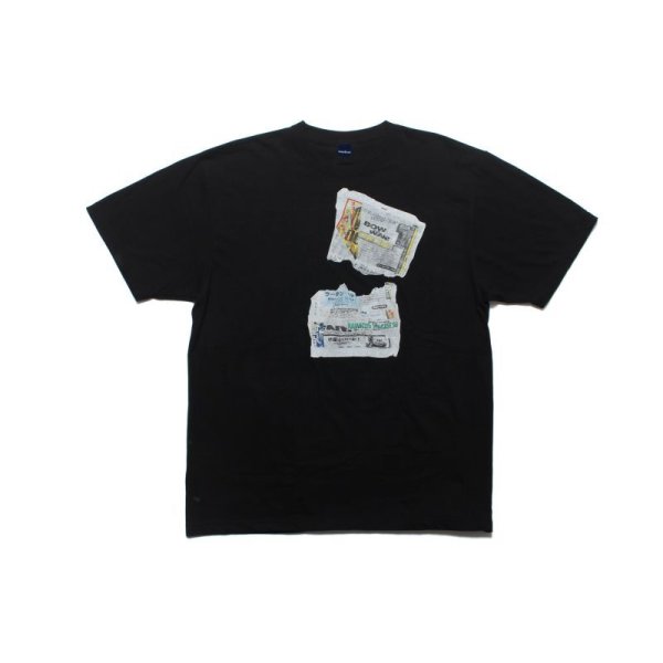 画像1: x RAP TEES / Old Flyer Tee Black (1)