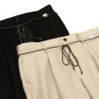 画像5: French Linen 1Tuck Trousers  "TRAD" Ivory (5)