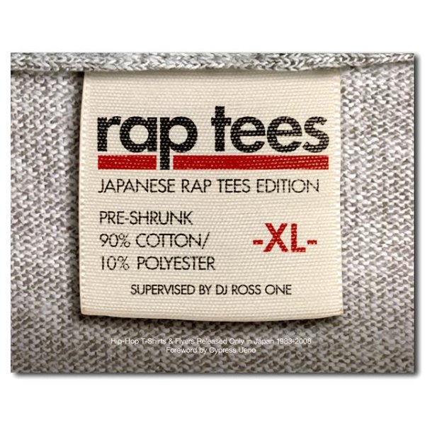 画像1: "Japanese Rap Tees Edition" -HIP-HOP T-shirts & Flyers released only in Japan 1983-2008 (1)