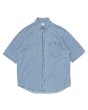 画像1: S/S Washed Denim Shirts (1)