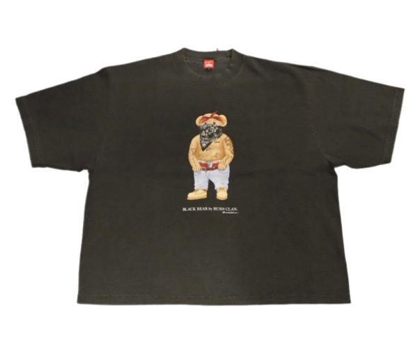 画像1: 2PAC Bandana Bear S/S Tee Vintage Black (1)