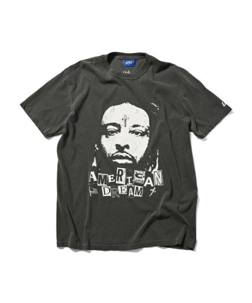 画像1: x 21SAVAGE / FACE TEE Vintage Black (1)