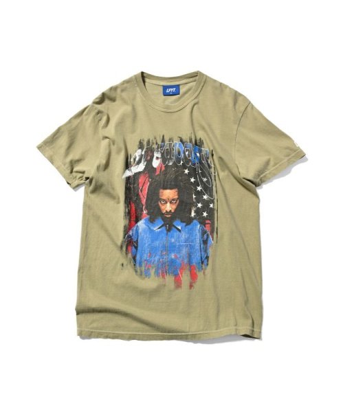 画像1: x 21SAVAGE / REDRUM TEE Khaki (1)